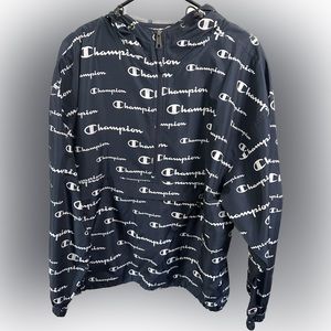 Champion windbreaker blue